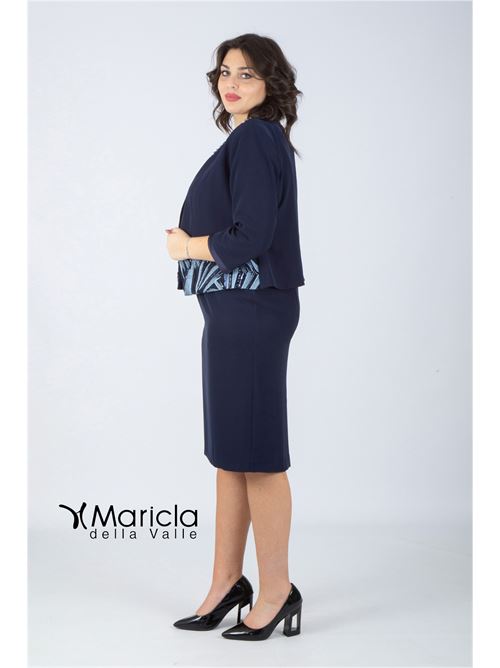 tubino+bolero PAOLA FORTI | PF410BLU